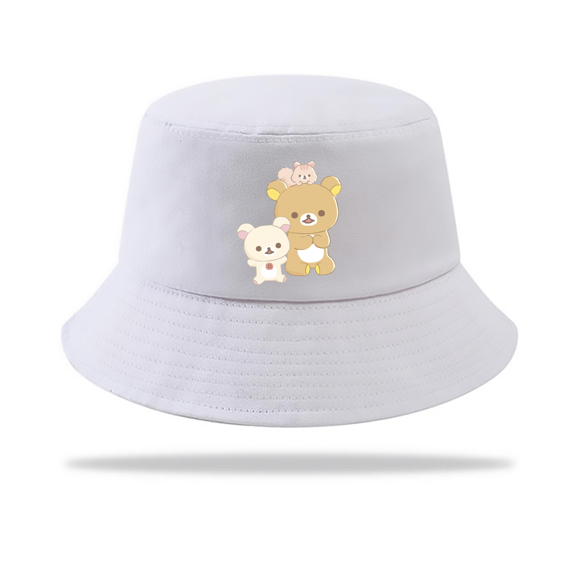 （画像用） リラックマ リラックマ キイロイトリ Rilakkuma Korilakkuma Kiiroitori アウトドア日除けバケットハット