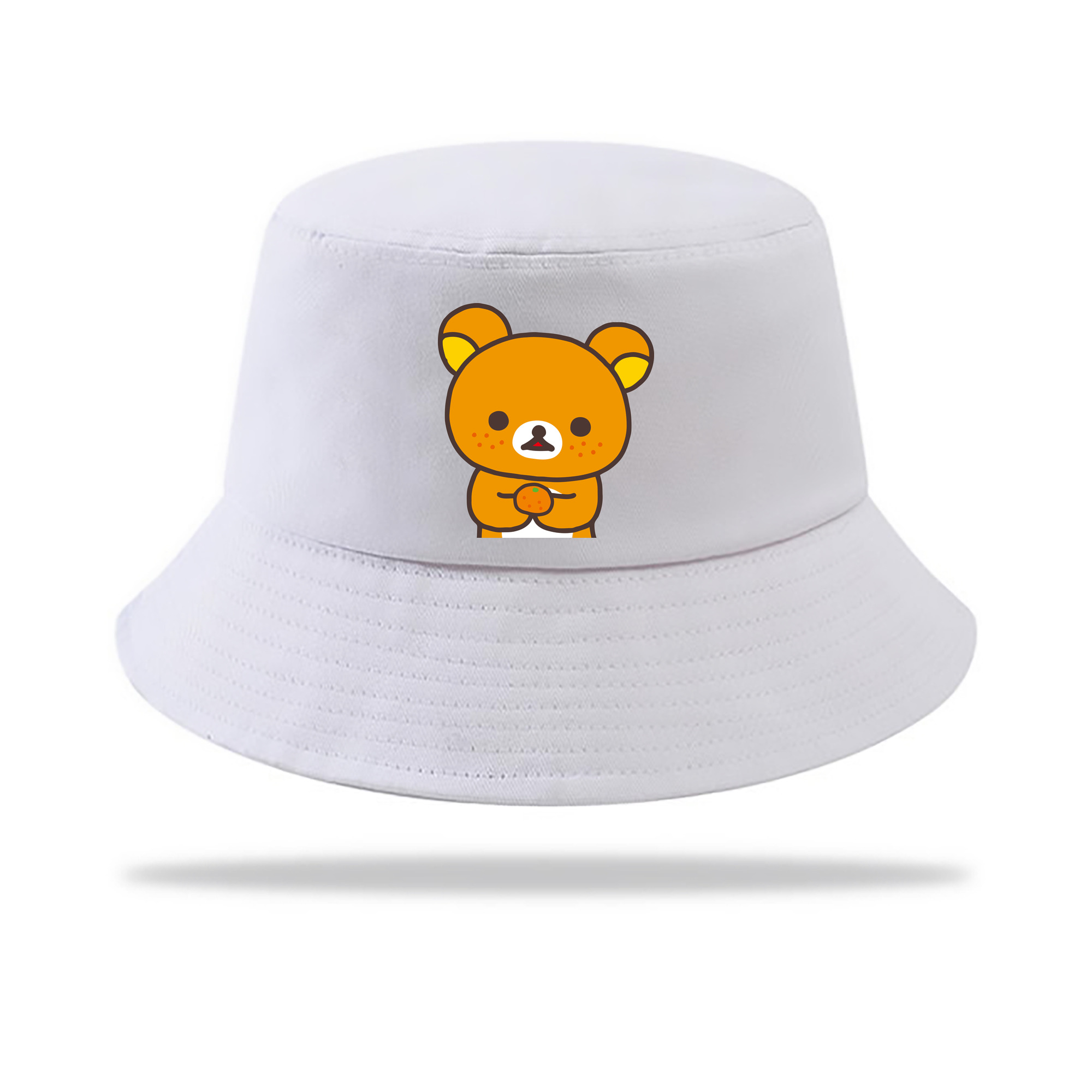 （画像用） リラックマ リラックマ キイロイトリ Rilakkuma Korilakkuma Kiiroitori アウトドア日除けバケットハット