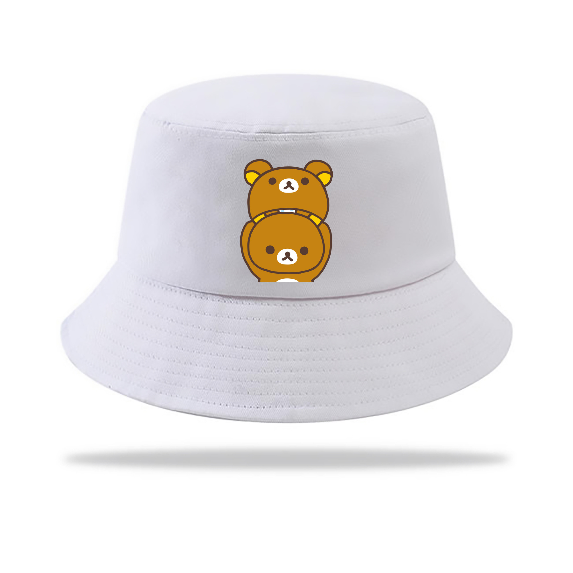 （画像用） リラックマ リラックマ キイロイトリ Rilakkuma Korilakkuma Kiiroitori アウトドア日除けバケットハット