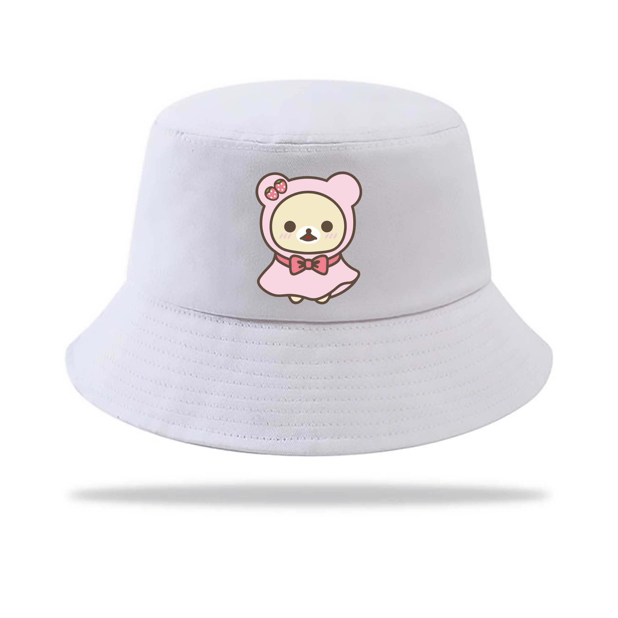 （画像用） リラックマ リラックマ キイロイトリ Rilakkuma Korilakkuma Kiiroitori アウトドア日除けバケットハット