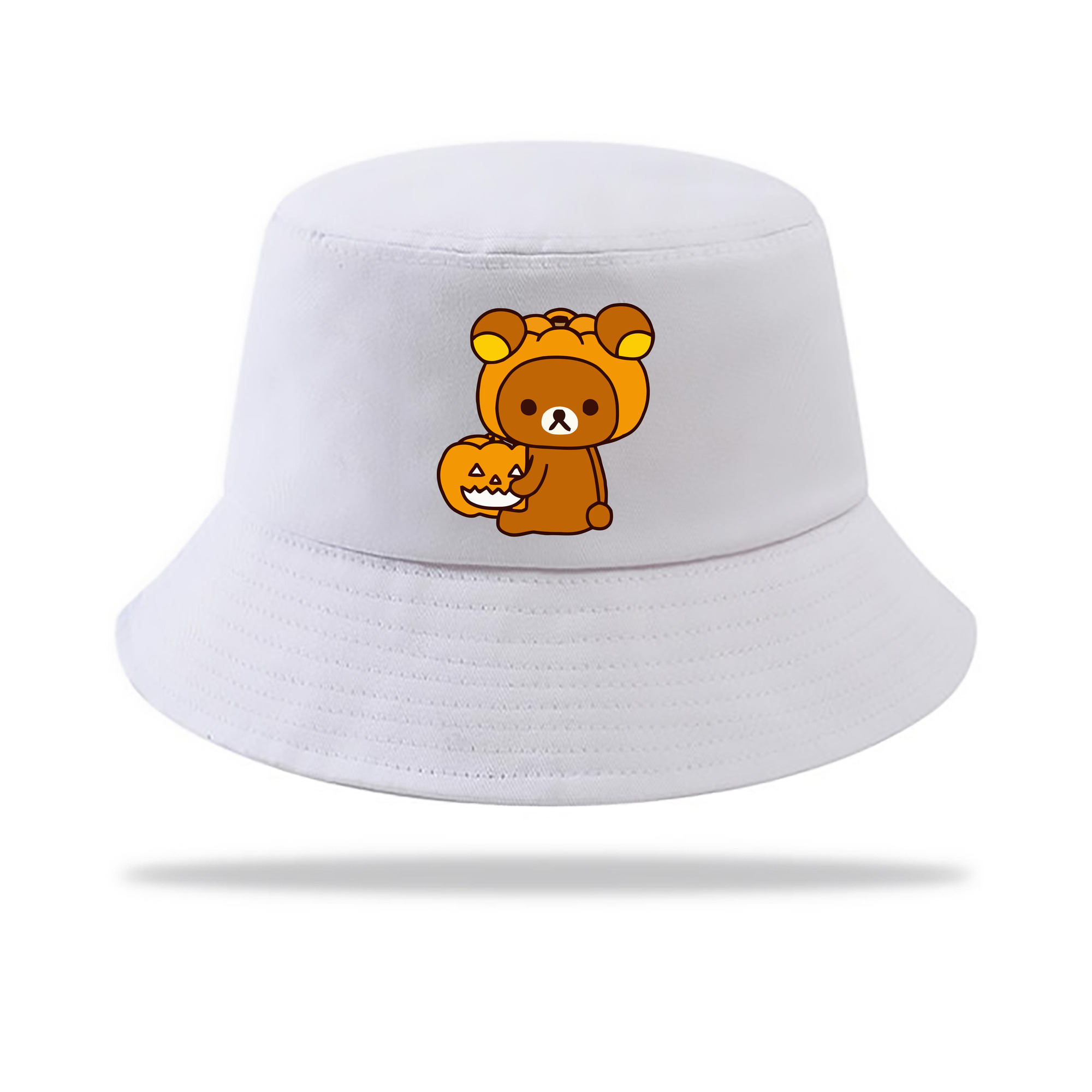 （画像用） リラックマ リラックマ キイロイトリ Rilakkuma Korilakkuma Kiiroitori アウトドア日除けバケットハット