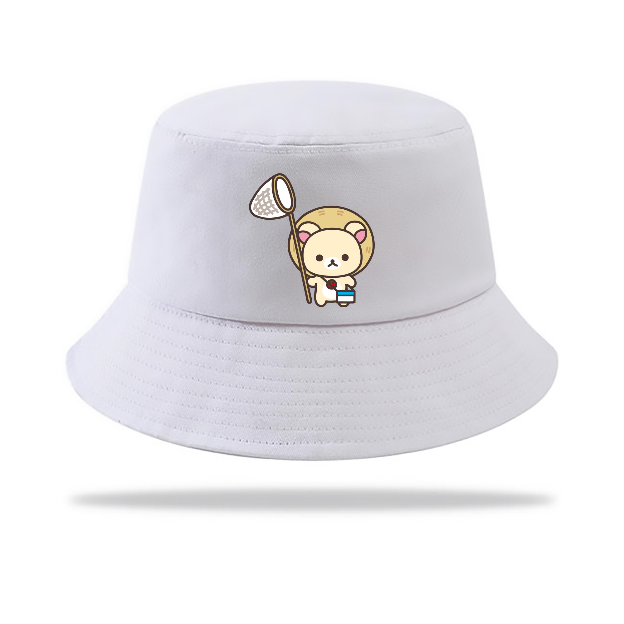 （画像用） リラックマ リラックマ キイロイトリ Rilakkuma Korilakkuma Kiiroitori アウトドア日除けバケットハット