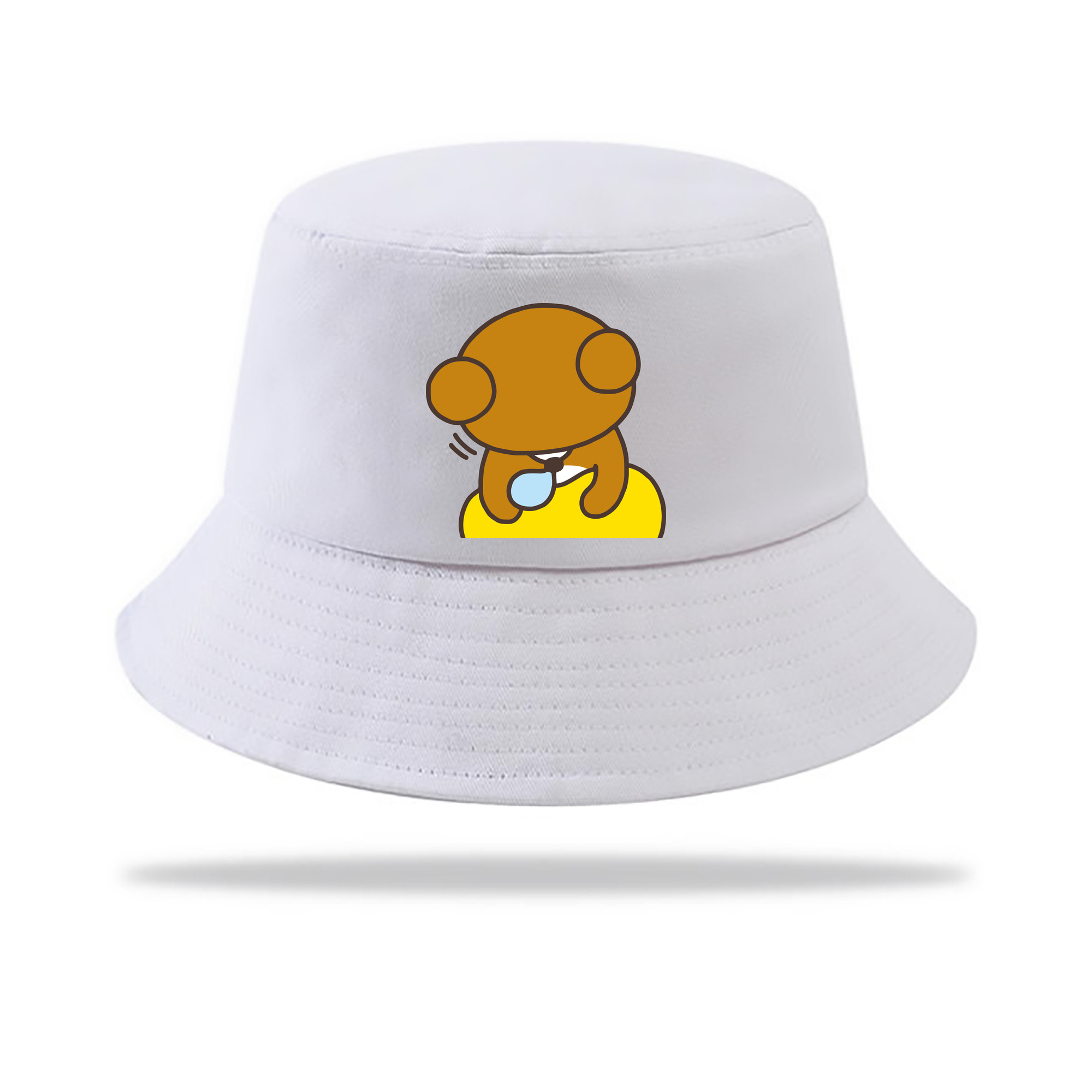 （画像用） リラックマ リラックマ キイロイトリ Rilakkuma Korilakkuma Kiiroitori アウトドア日除けバケットハット