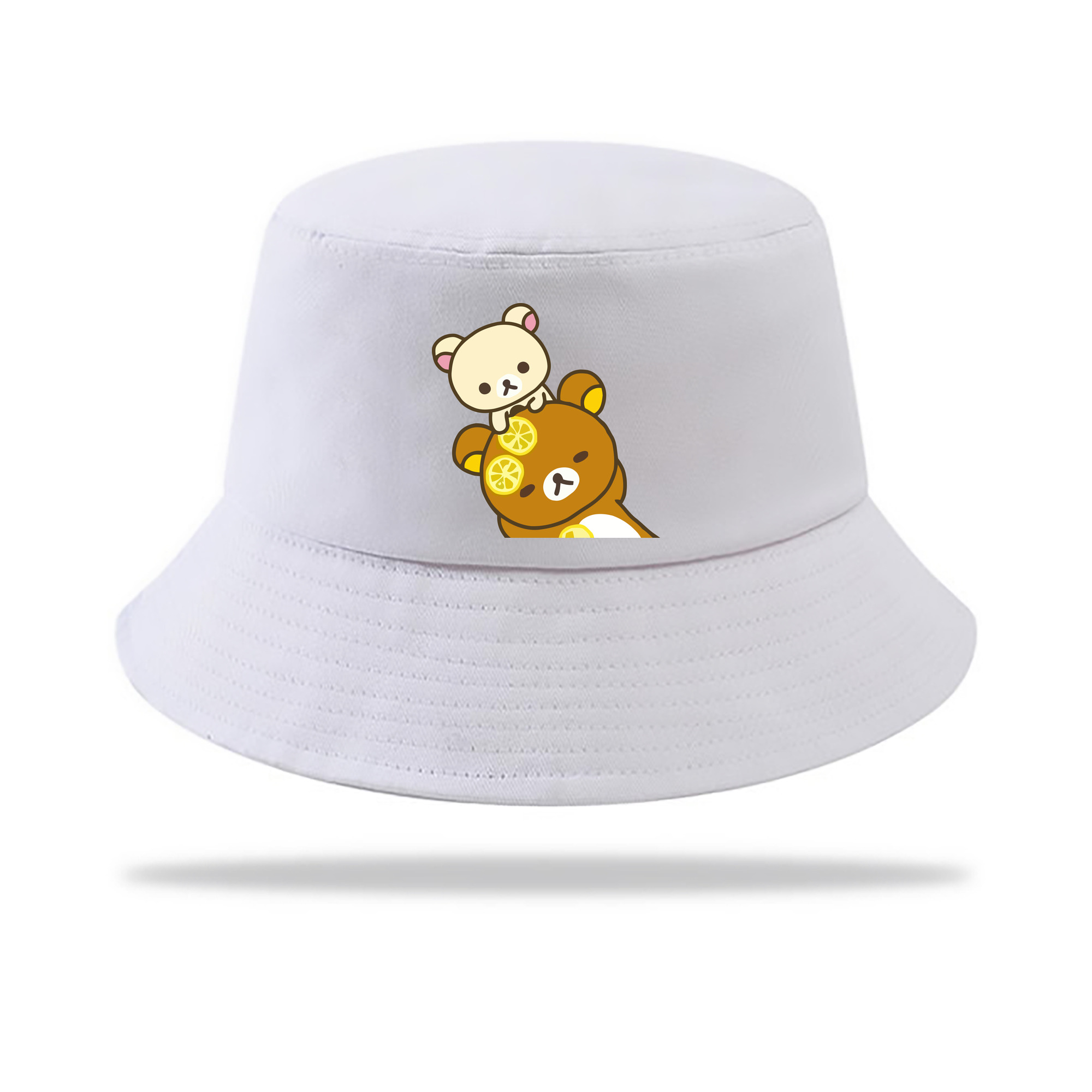 （画像用） リラックマ リラックマ キイロイトリ Rilakkuma Korilakkuma Kiiroitori アウトドア日除けバケットハット