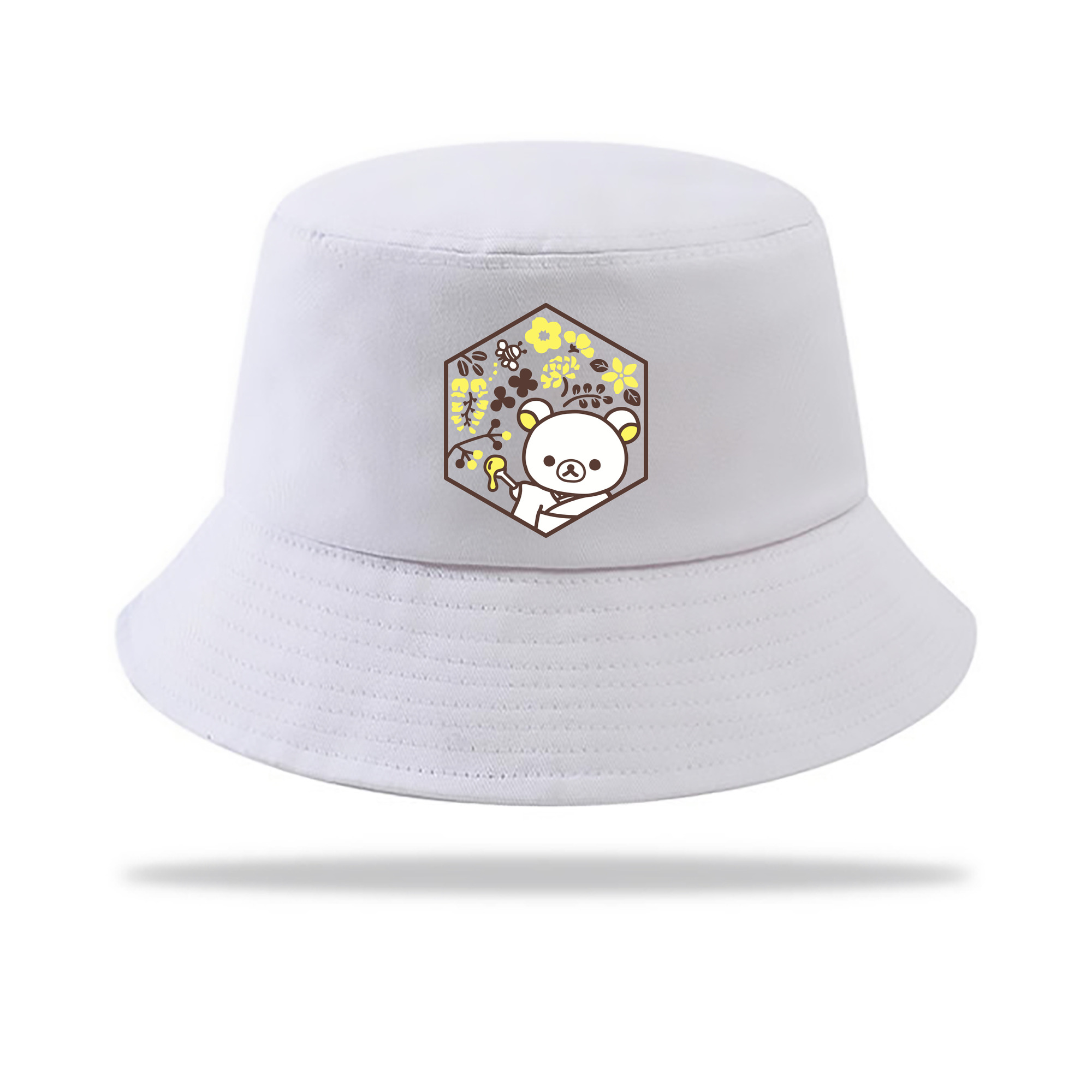 （画像用） リラックマ リラックマ キイロイトリ Rilakkuma Korilakkuma Kiiroitori アウトドア日除けバケットハット