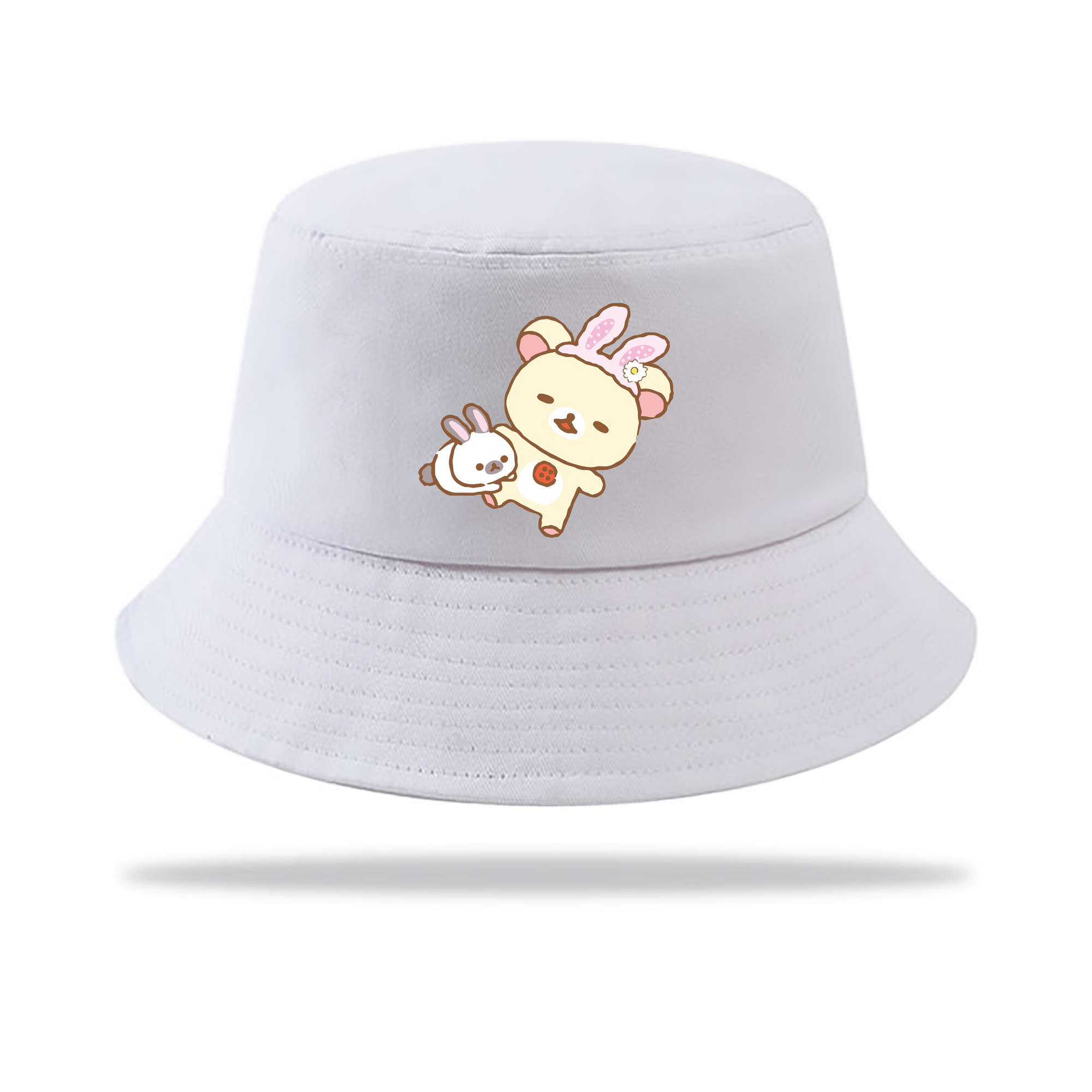 （画像用） リラックマ リラックマ キイロイトリ Rilakkuma Korilakkuma Kiiroitori アウトドア日除けバケットハット