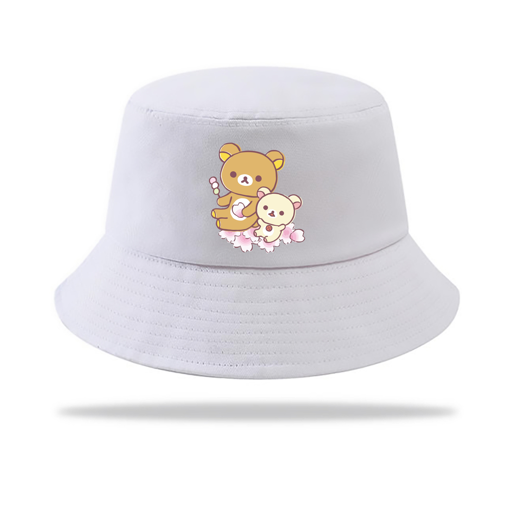 （画像用） リラックマ リラックマ キイロイトリ Rilakkuma Korilakkuma Kiiroitori アウトドア日除けバケットハット