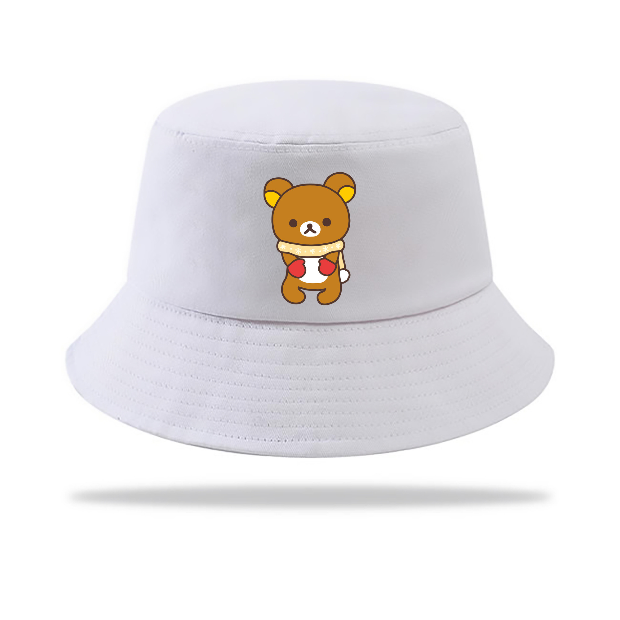 （画像用） リラックマ リラックマ キイロイトリ Rilakkuma Korilakkuma Kiiroitori アウトドア日除けバケットハット