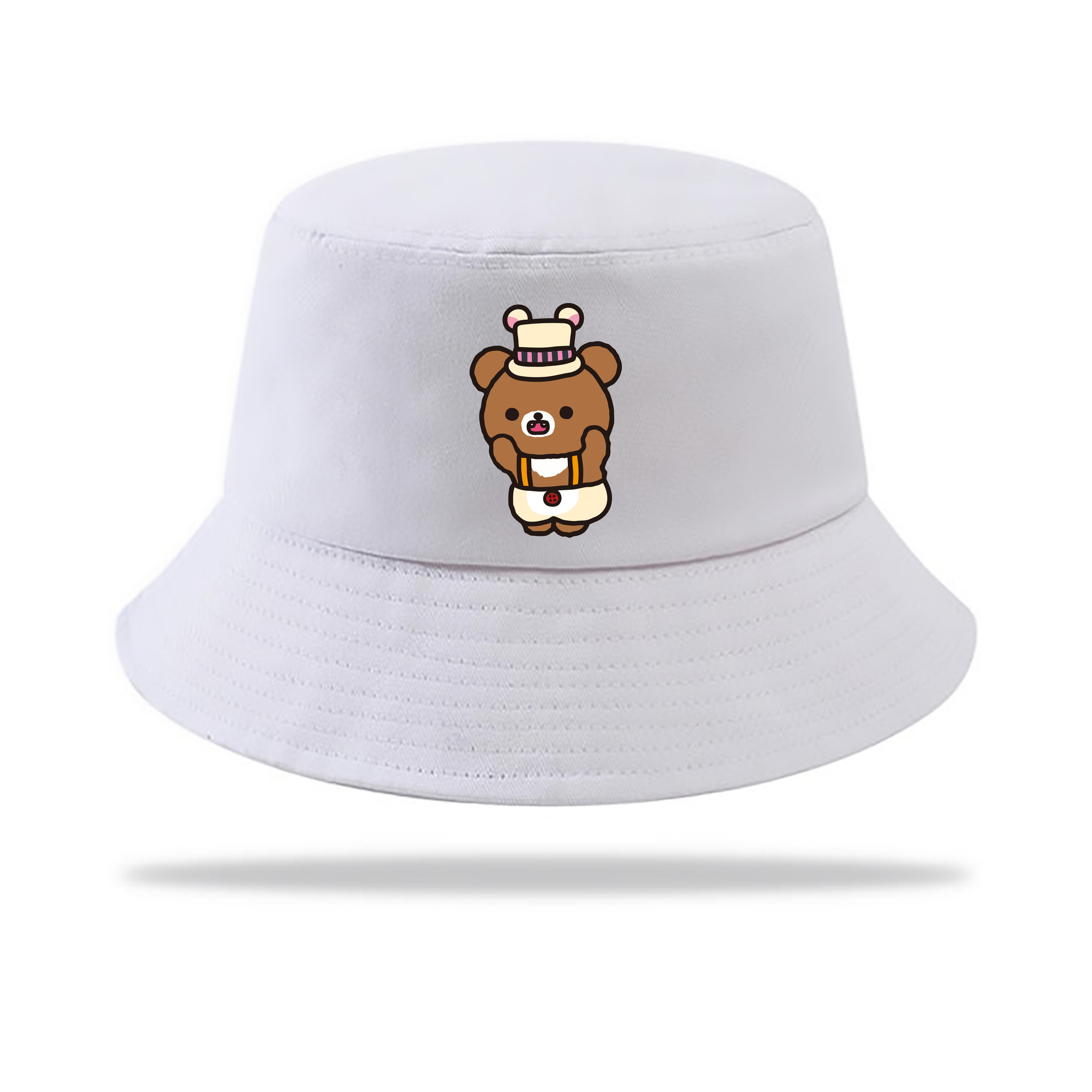 （画像用） リラックマ リラックマ キイロイトリ Rilakkuma Korilakkuma Kiiroitori アウトドア日除けバケットハット