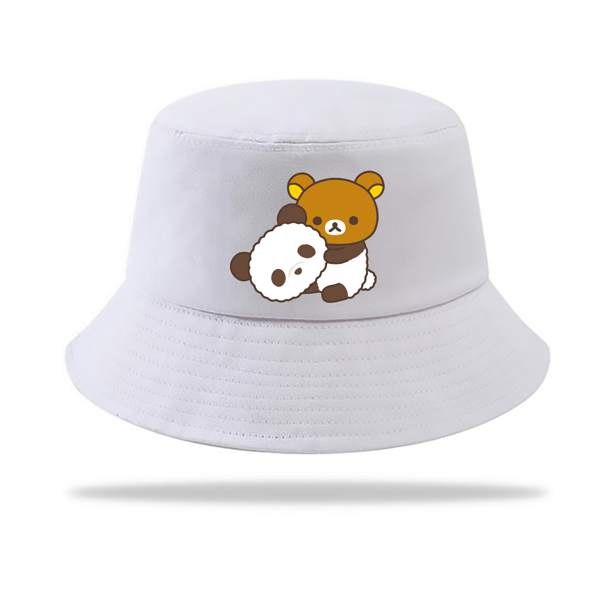 （画像用） リラックマ リラックマ キイロイトリ Rilakkuma Korilakkuma Kiiroitori アウトドア日除けバケットハット