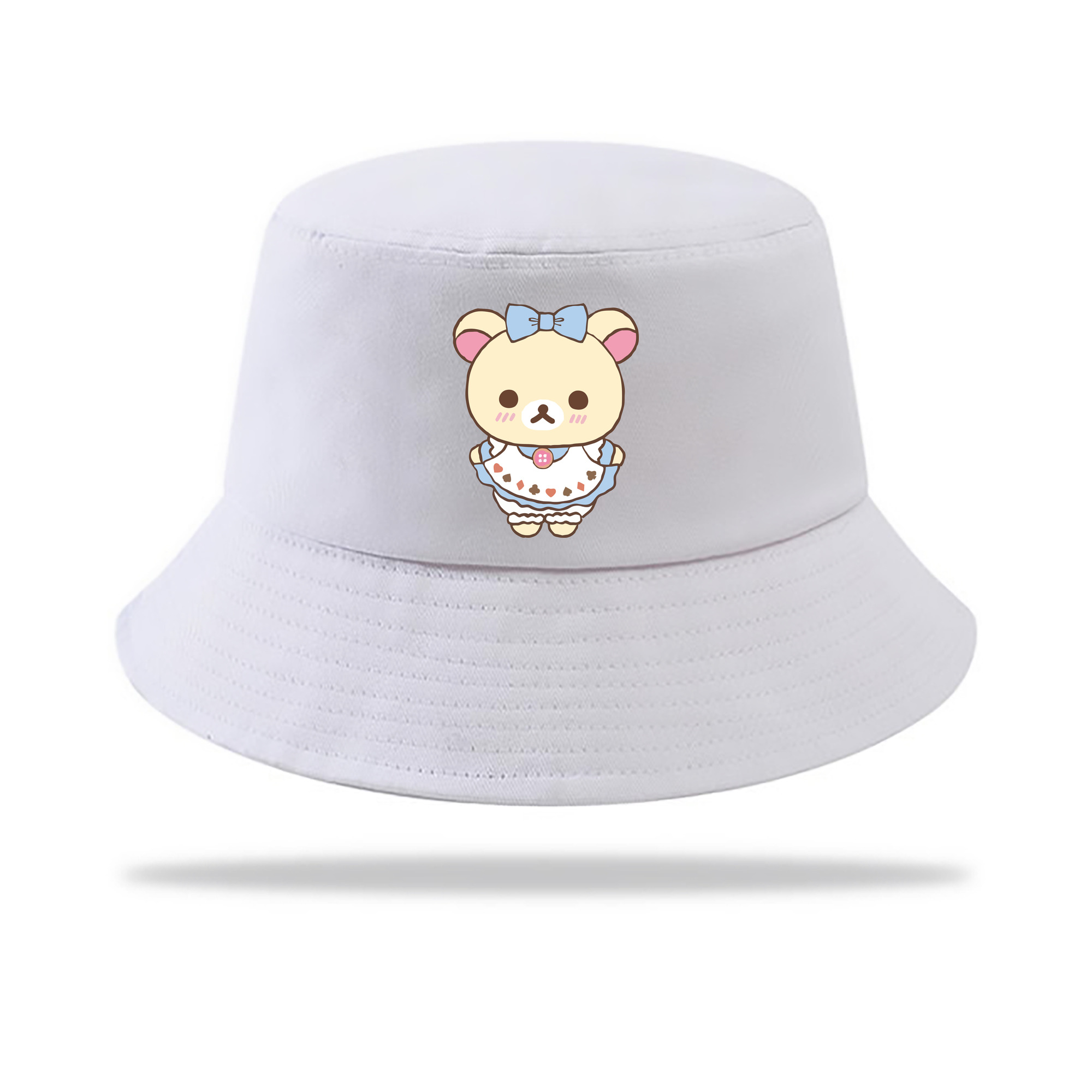 （画像用） リラックマ リラックマ キイロイトリ Rilakkuma Korilakkuma Kiiroitori アウトドア日除けバケットハット
