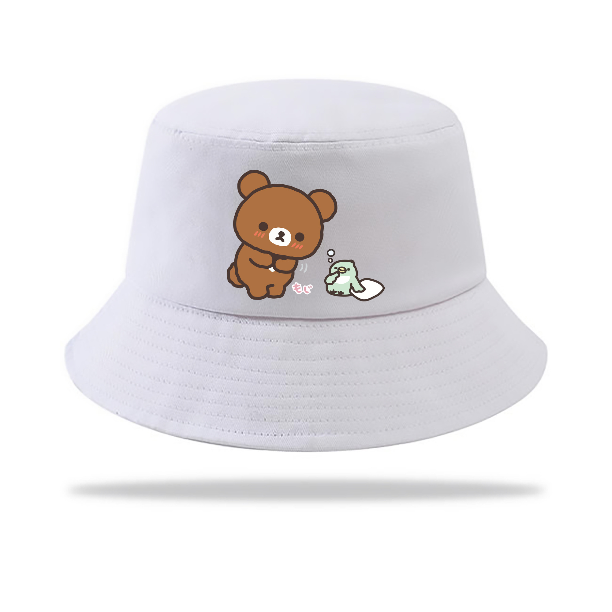 （画像用） リラックマ リラックマ キイロイトリ Rilakkuma Korilakkuma Kiiroitori アウトドア日除けバケットハット