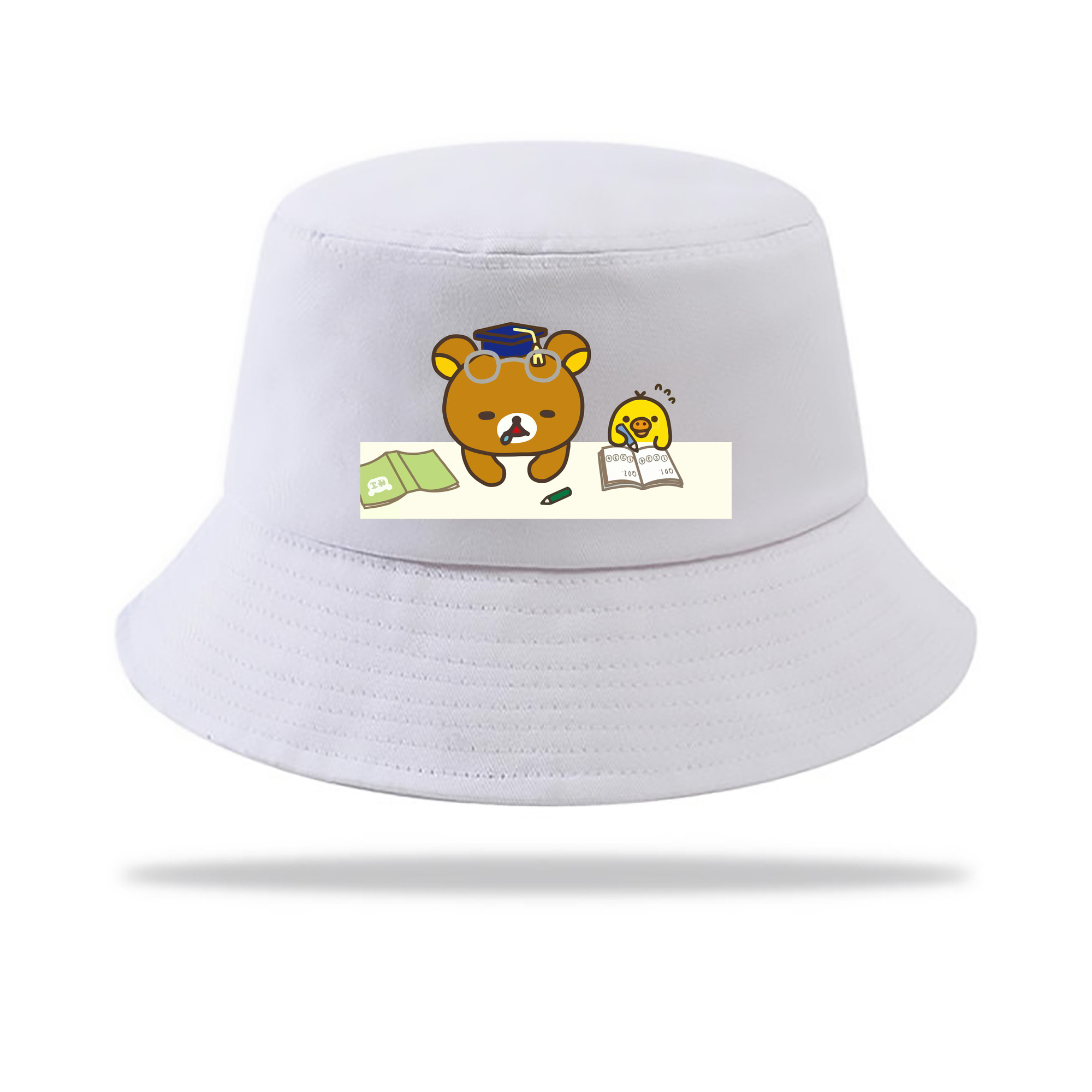 （画像用） リラックマ リラックマ キイロイトリ Rilakkuma Korilakkuma Kiiroitori アウトドア日除けバケットハット