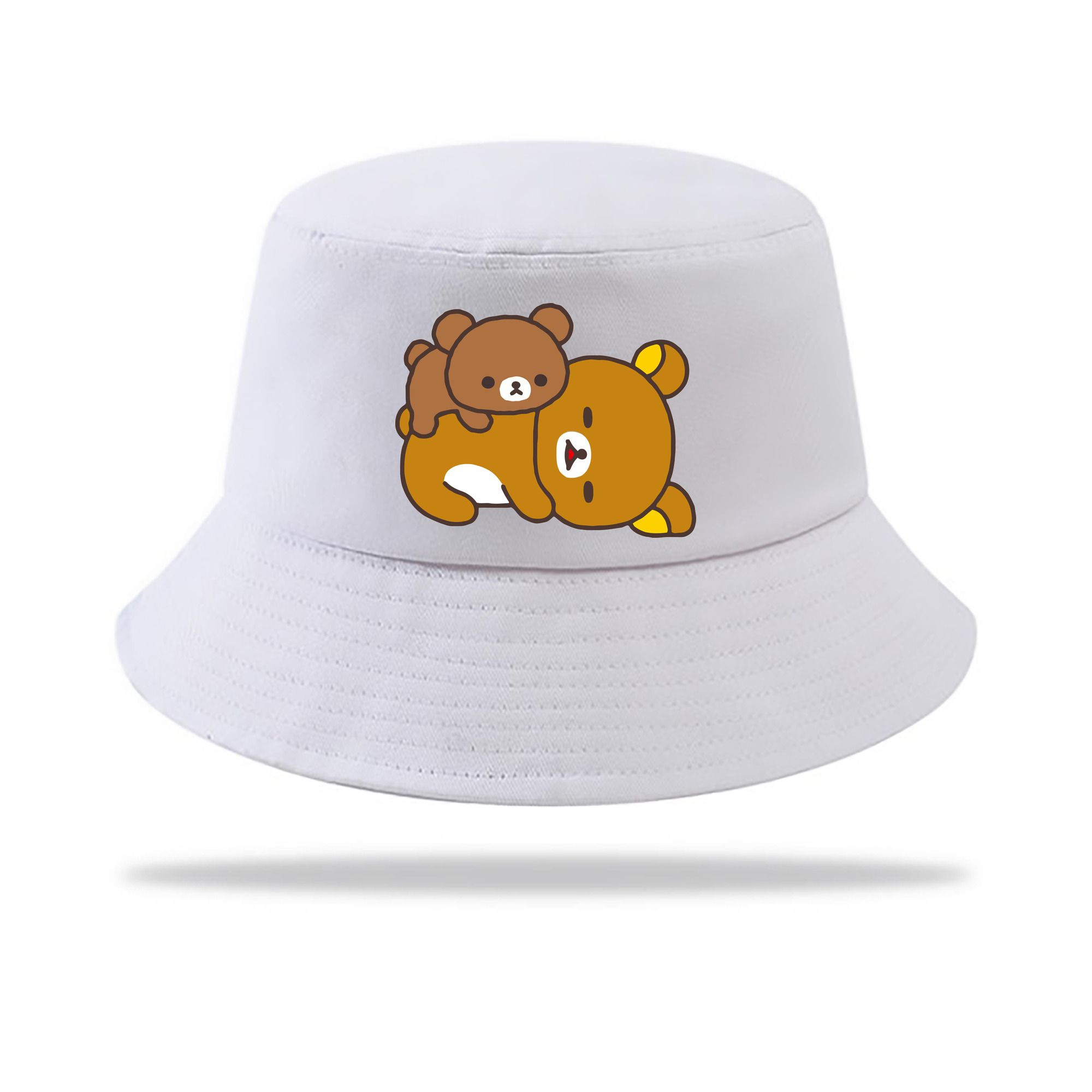 （画像用） リラックマ リラックマ キイロイトリ Rilakkuma Korilakkuma Kiiroitori アウトドア日除けバケットハット