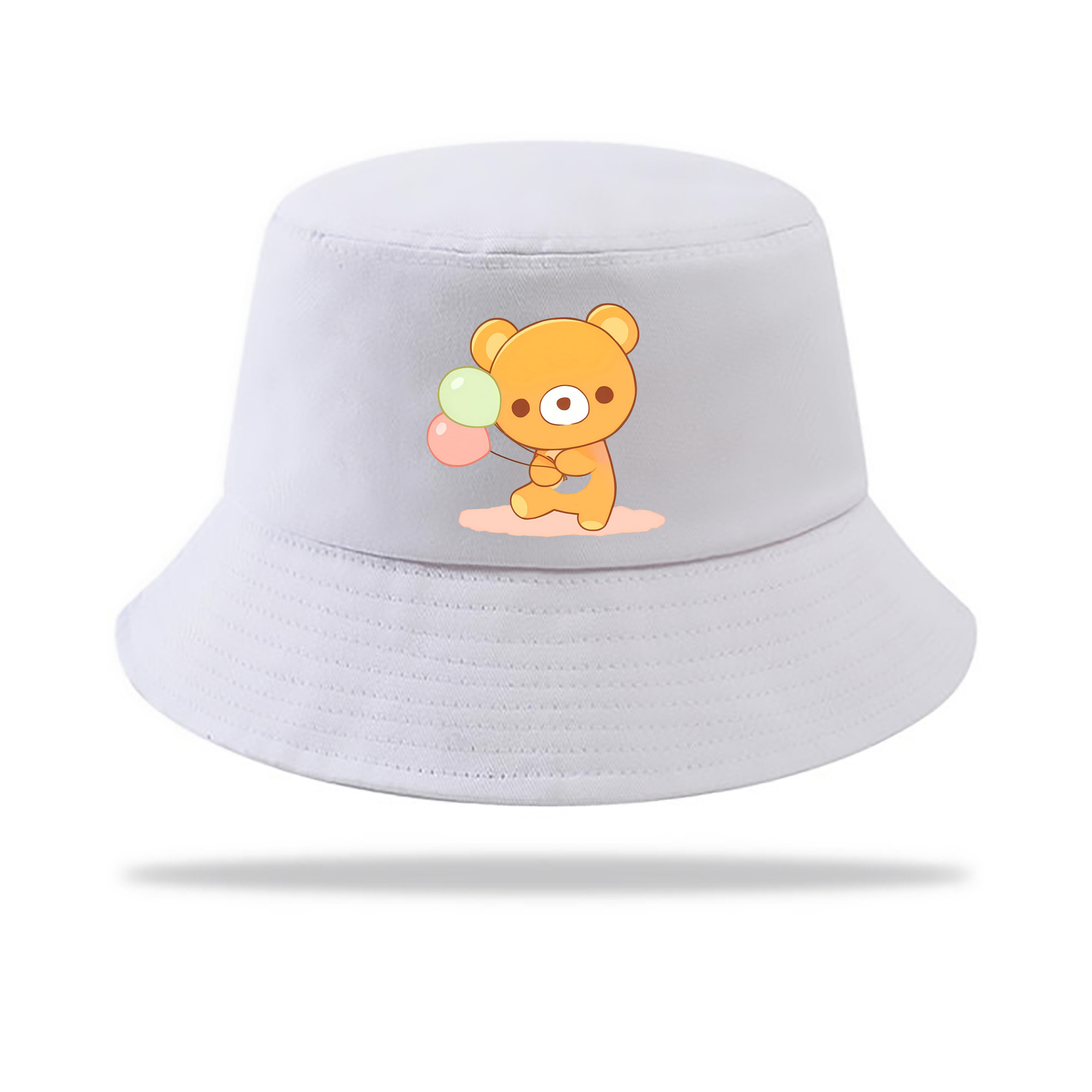 （画像用） リラックマ リラックマ キイロイトリ Rilakkuma Korilakkuma Kiiroitori アウトドア日除けバケットハット