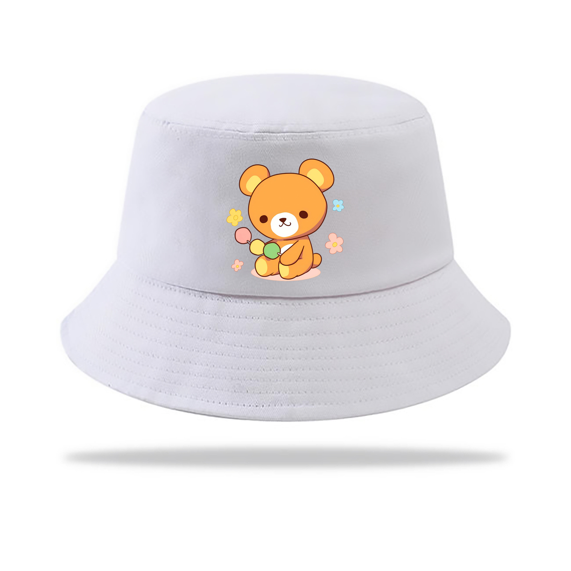 （画像用） リラックマ リラックマ キイロイトリ Rilakkuma Korilakkuma Kiiroitori アウトドア日除けバケットハット