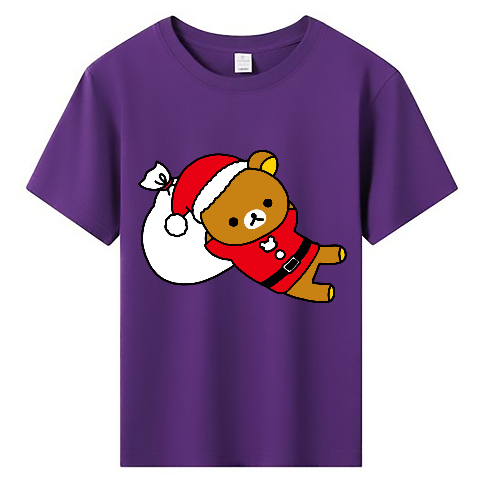 （画像用） リラックマ リラックマ キイロイトリ Rilakkuma Korilakkuma Kiiroitori 綿100％キッズTシャツ（フロントプリント）