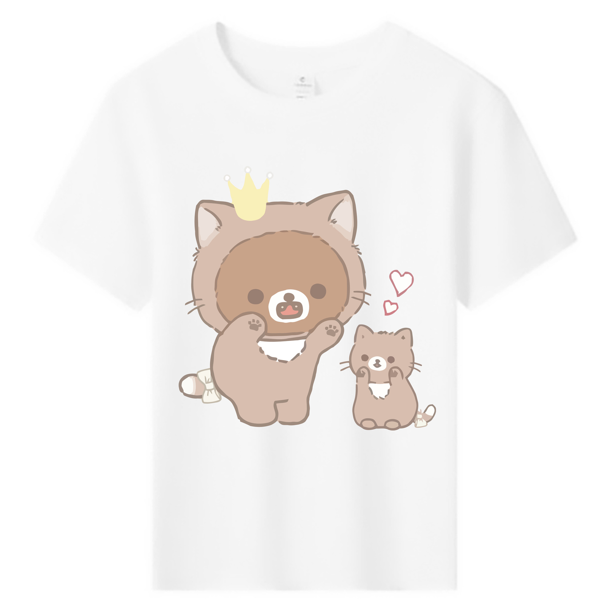 （画像用） リラックマ リラックマ キイロイトリ Rilakkuma Korilakkuma Kiiroitori 綿100％キッズTシャツ（フロントプリント）