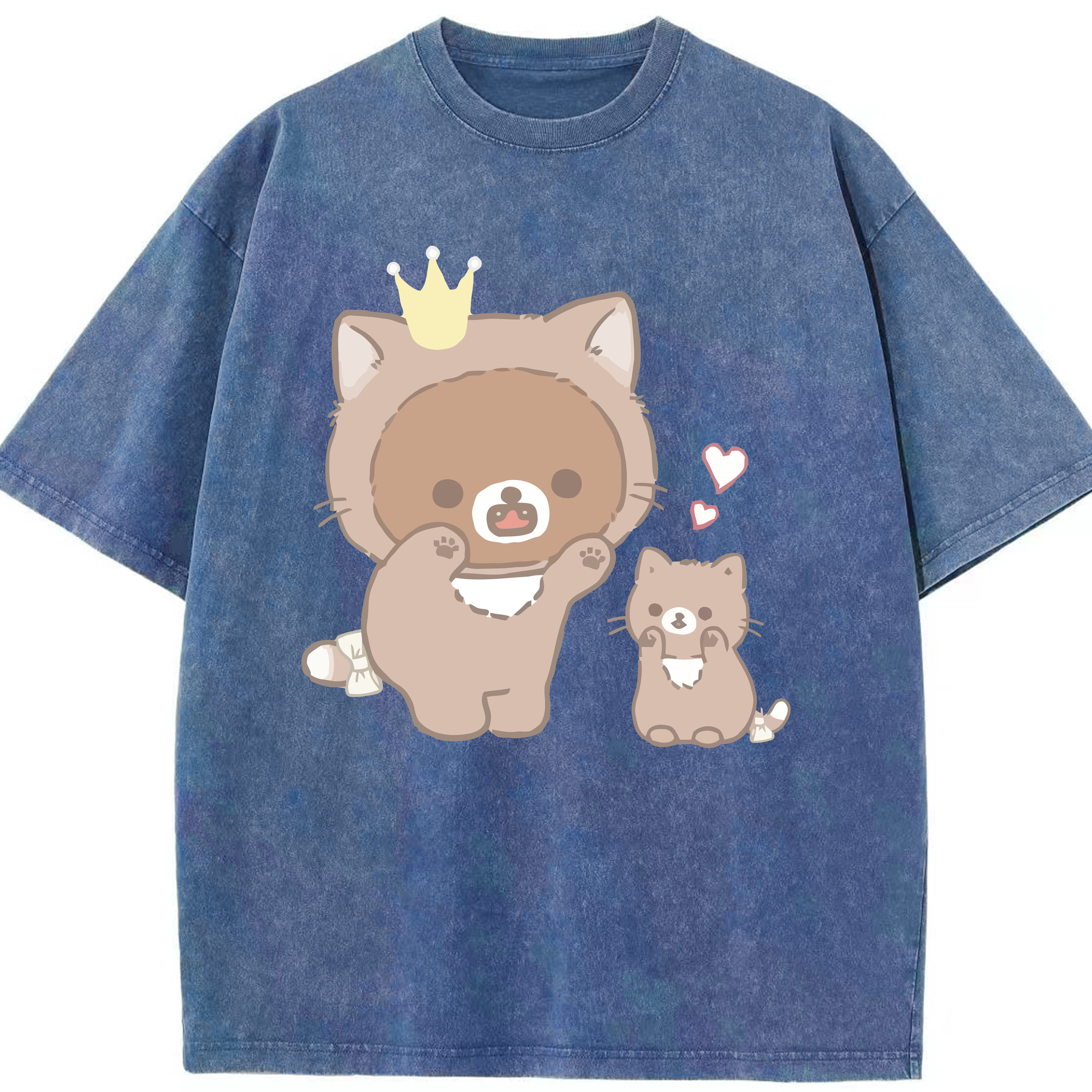 （画像用） リラックマ リラックマ キイロイトリ Rilakkuma Korilakkuma Kiiroitori 綿100% ヴィンテージ風 半袖Tシャツ（フロントプリント）