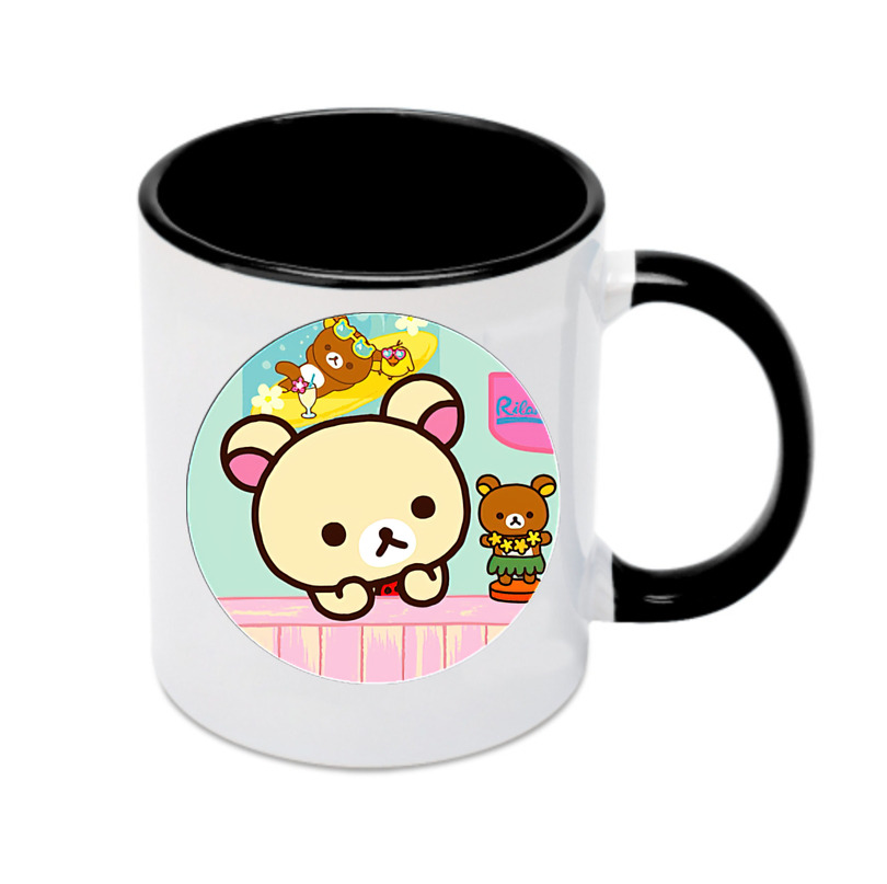 （画像用） リラックマ リラックマ キイロイトリ Rilakkuma Korilakkuma Kiiroitori カラーマグカップ
