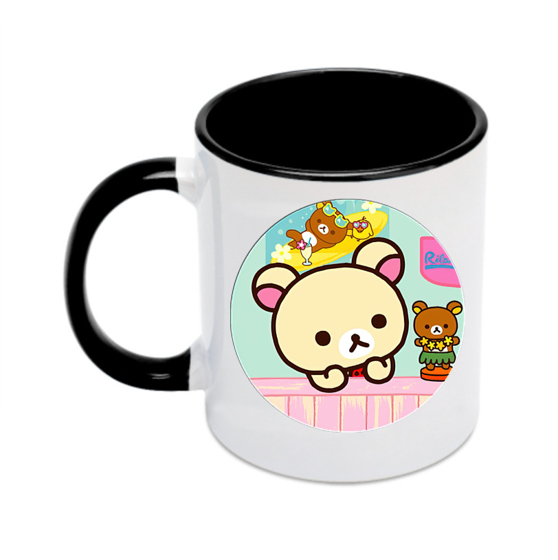 （画像用） リラックマ リラックマ キイロイトリ Rilakkuma Korilakkuma Kiiroitori カラーマグカップ