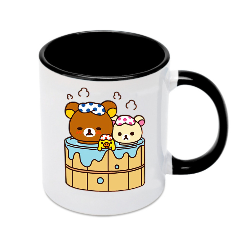 （画像用） リラックマ リラックマ キイロイトリ Rilakkuma Korilakkuma Kiiroitori カラーマグカップ