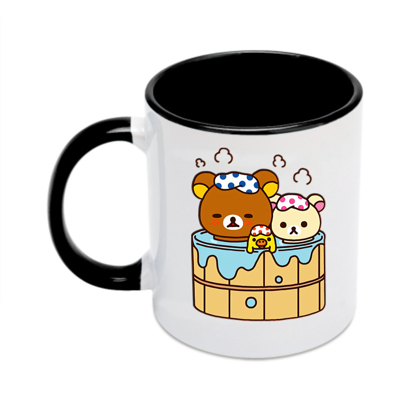 （画像用） リラックマ リラックマ キイロイトリ Rilakkuma Korilakkuma Kiiroitori カラーマグカップ