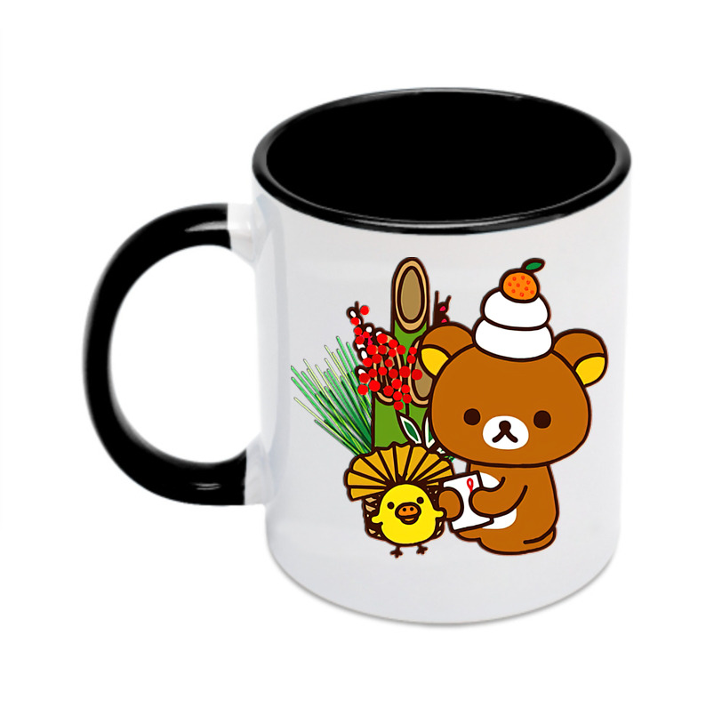 （画像用） リラックマ リラックマ キイロイトリ Rilakkuma Korilakkuma Kiiroitori カラーマグカップ