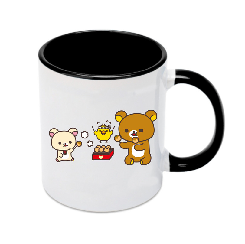 （画像用） リラックマ リラックマ キイロイトリ Rilakkuma Korilakkuma Kiiroitori カラーマグカップ