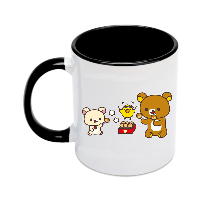 （画像用） リラックマ リラックマ キイロイトリ Rilakkuma Korilakkuma Kiiroitori カラーマグカップ