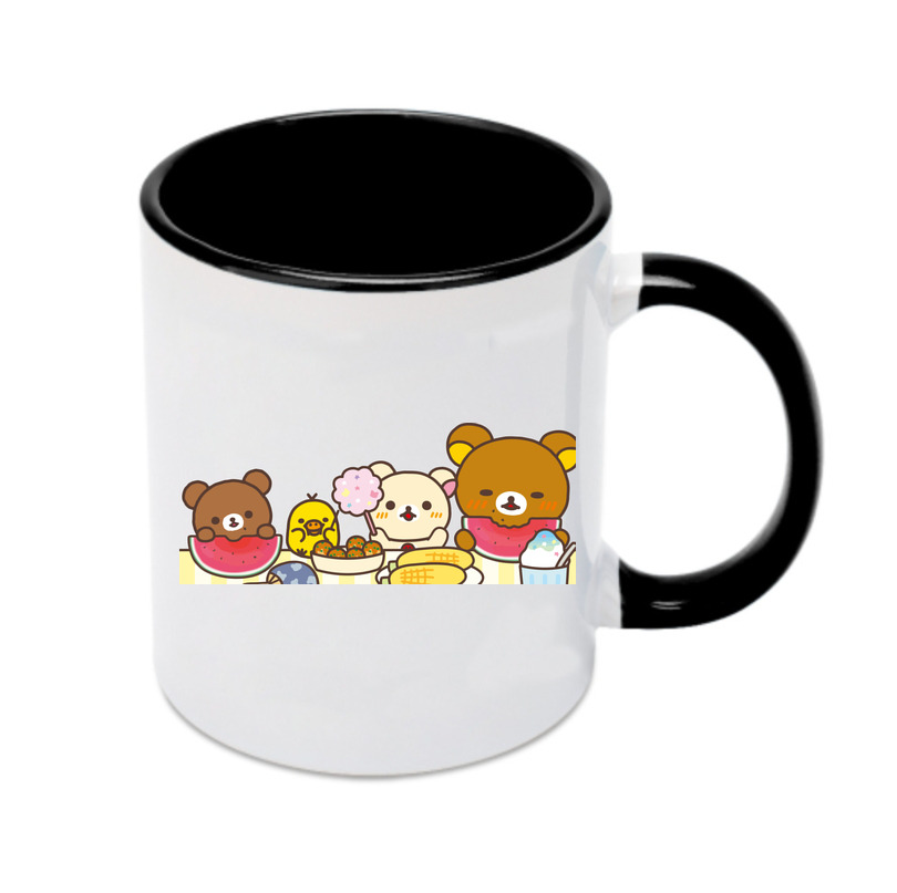 （画像用） リラックマ リラックマ キイロイトリ Rilakkuma Korilakkuma Kiiroitori カラーマグカップ