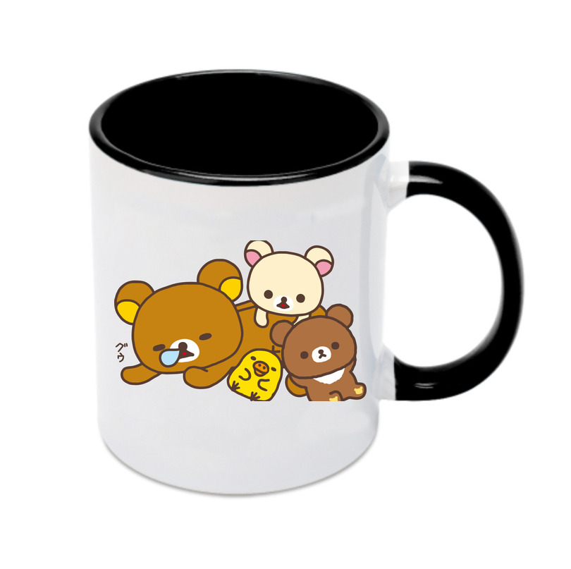 （画像用） リラックマ リラックマ キイロイトリ Rilakkuma Korilakkuma Kiiroitori カラーマグカップ