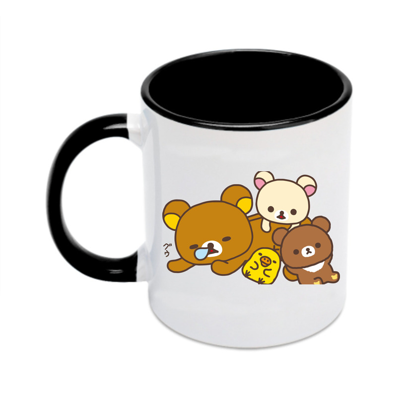 （画像用） リラックマ リラックマ キイロイトリ Rilakkuma Korilakkuma Kiiroitori カラーマグカップ