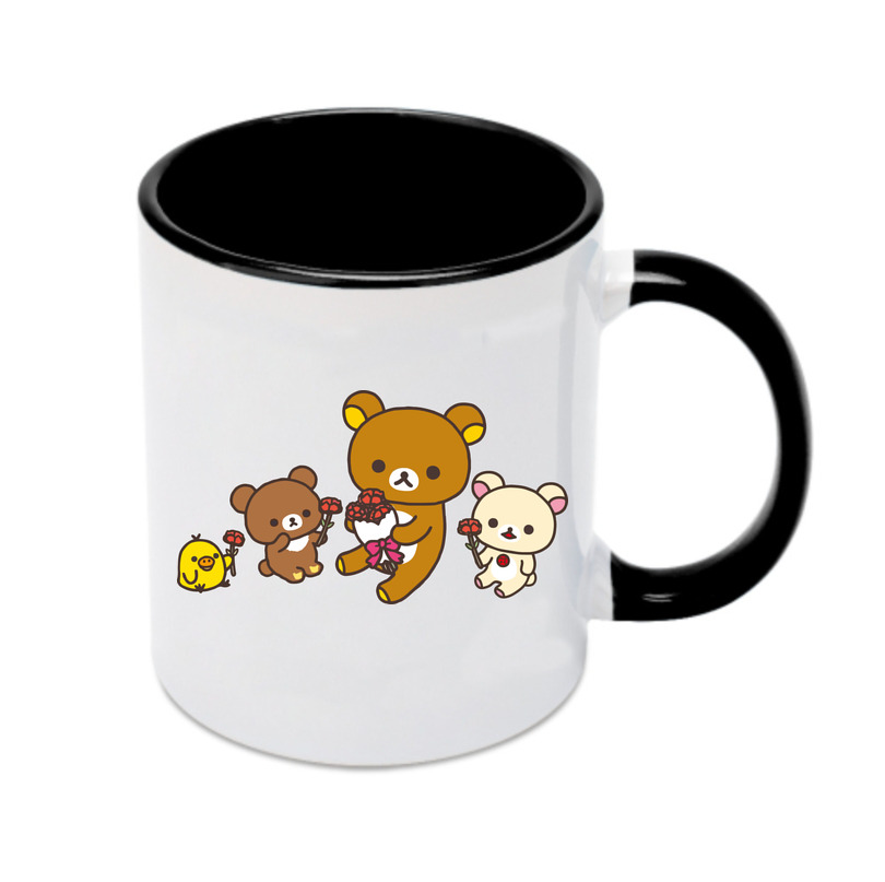 （画像用） リラックマ リラックマ キイロイトリ Rilakkuma Korilakkuma Kiiroitori カラーマグカップ