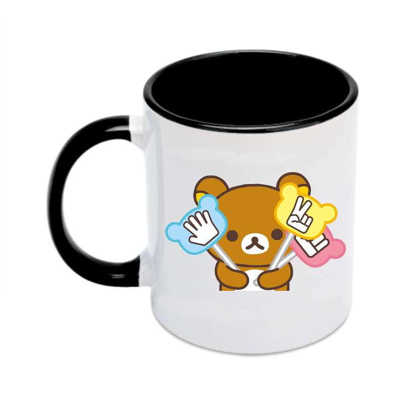 （画像用） リラックマ リラックマ キイロイトリ Rilakkuma Korilakkuma Kiiroitori カラーマグカップ