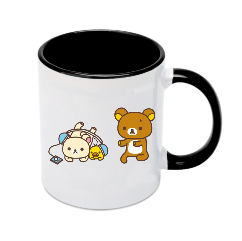 （画像用） リラックマ リラックマ キイロイトリ Rilakkuma Korilakkuma Kiiroitori カラーマグカップ
