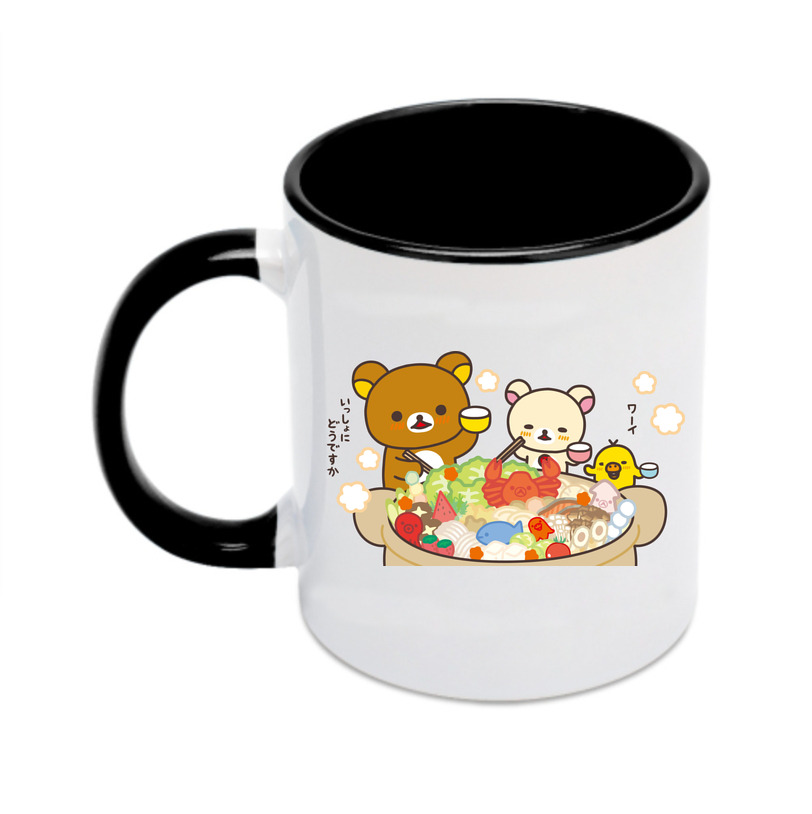 （画像用） リラックマ リラックマ キイロイトリ Rilakkuma Korilakkuma Kiiroitori カラーマグカップ