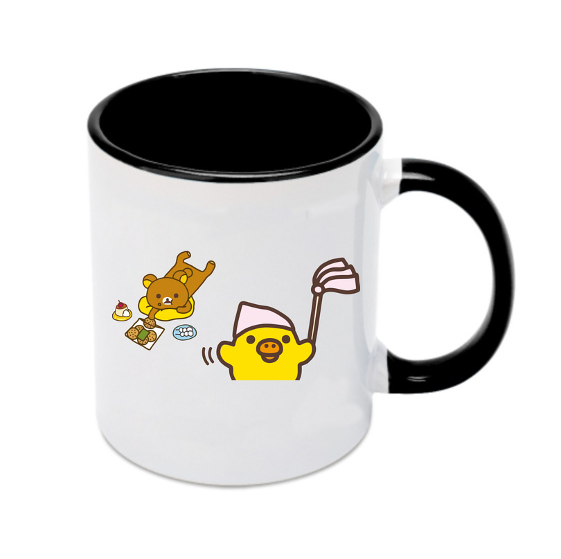 （画像用） リラックマ リラックマ キイロイトリ Rilakkuma Korilakkuma Kiiroitori カラーマグカップ