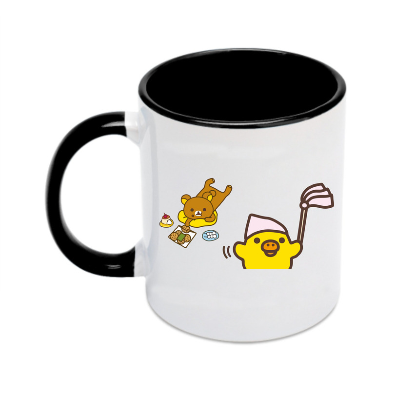 （画像用） リラックマ リラックマ キイロイトリ Rilakkuma Korilakkuma Kiiroitori カラーマグカップ