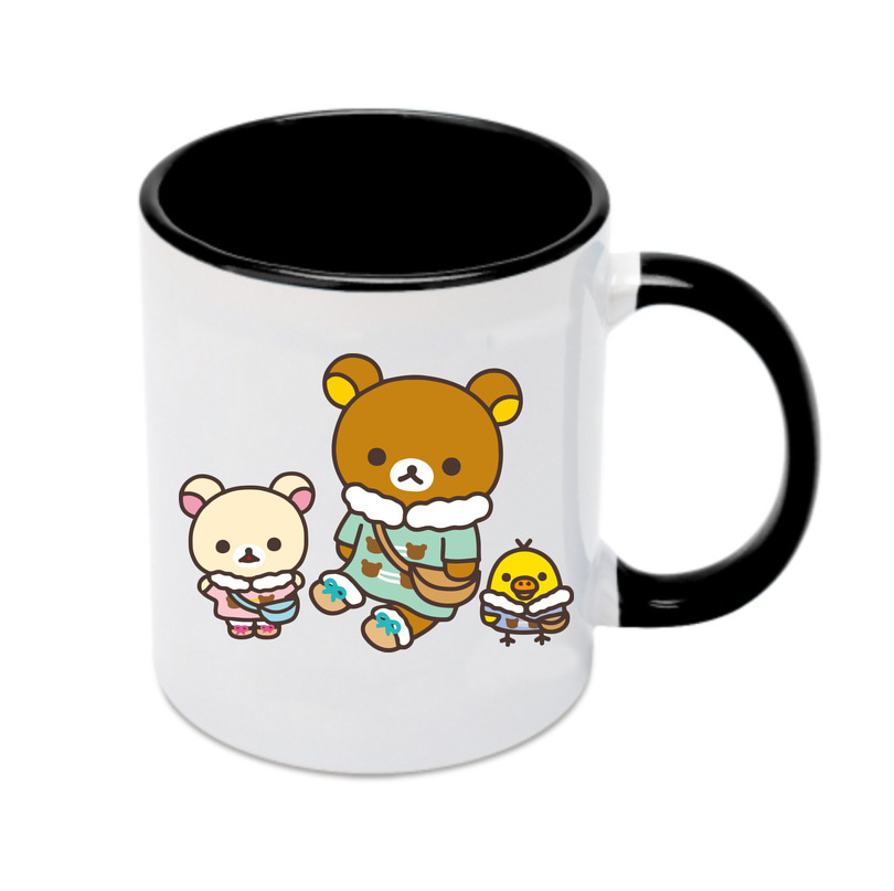 （画像用） リラックマ リラックマ キイロイトリ Rilakkuma Korilakkuma Kiiroitori カラーマグカップ