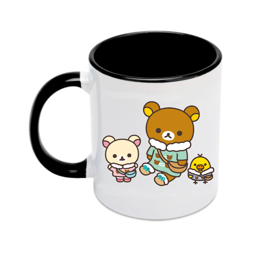 （画像用） リラックマ リラックマ キイロイトリ Rilakkuma Korilakkuma Kiiroitori カラーマグカップ