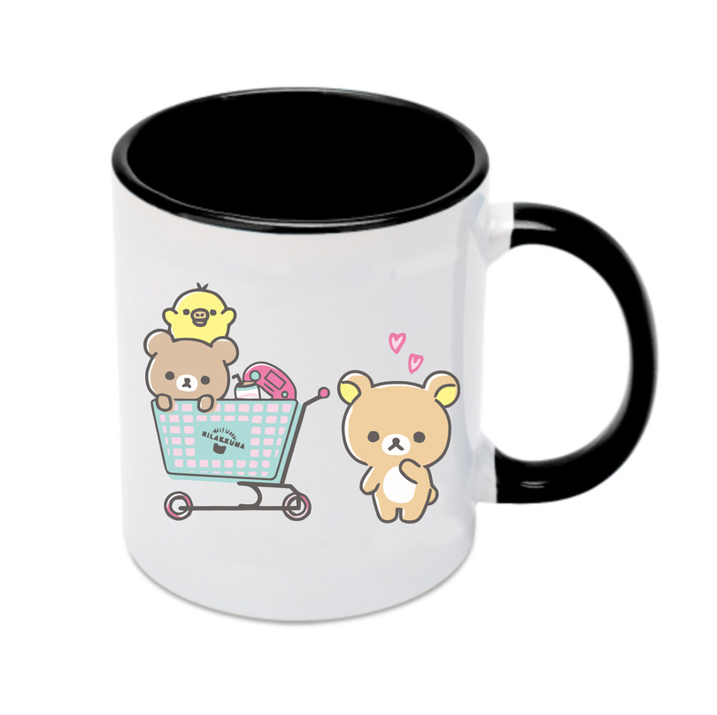 （画像用） リラックマ リラックマ キイロイトリ Rilakkuma Korilakkuma Kiiroitori カラーマグカップ