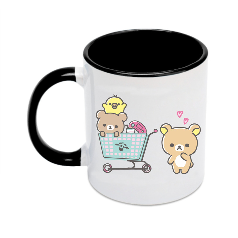 （画像用） リラックマ リラックマ キイロイトリ Rilakkuma Korilakkuma Kiiroitori カラーマグカップ