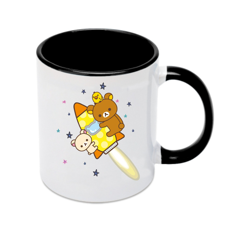 （画像用） リラックマ リラックマ キイロイトリ Rilakkuma Korilakkuma Kiiroitori カラーマグカップ