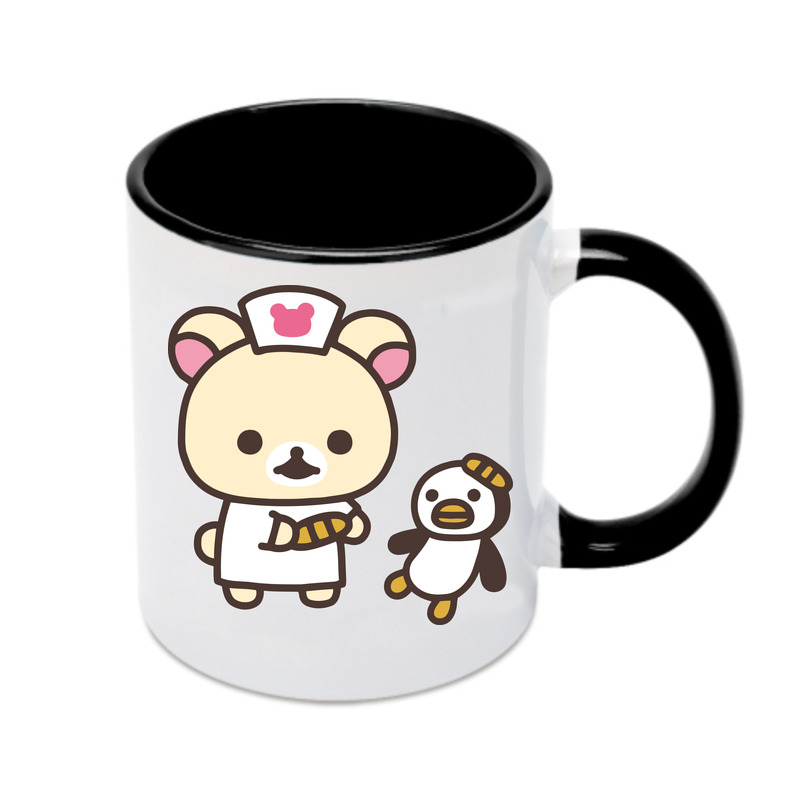 （画像用） リラックマ リラックマ キイロイトリ Rilakkuma Korilakkuma Kiiroitori カラーマグカップ
