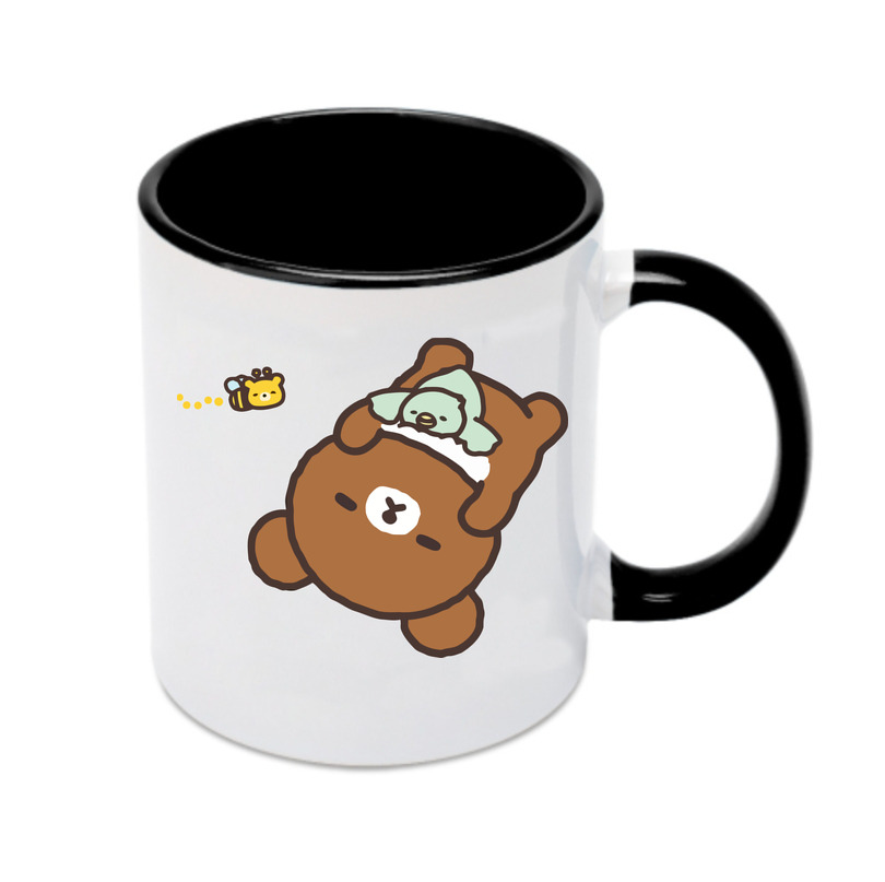 （画像用） リラックマ リラックマ キイロイトリ Rilakkuma Korilakkuma Kiiroitori カラーマグカップ