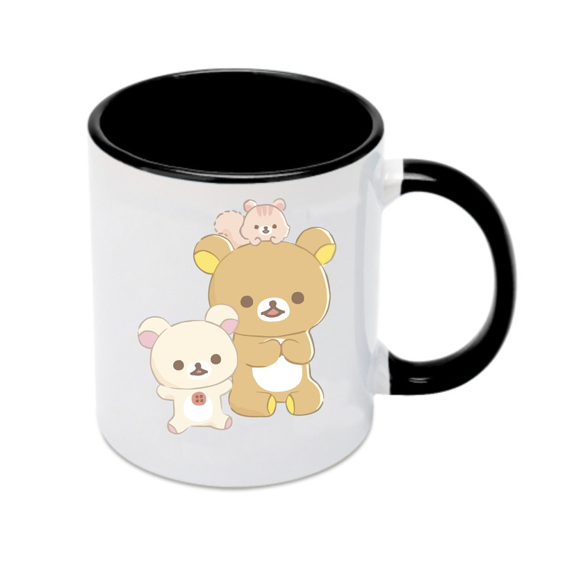 （画像用） リラックマ リラックマ キイロイトリ Rilakkuma Korilakkuma Kiiroitori カラーマグカップ