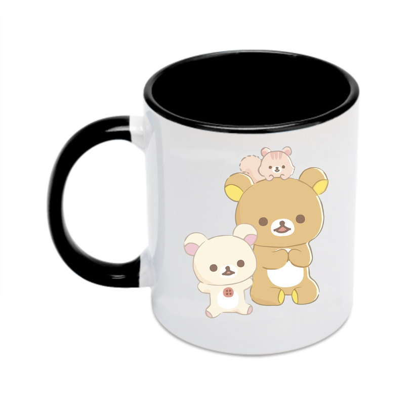 （画像用） リラックマ リラックマ キイロイトリ Rilakkuma Korilakkuma Kiiroitori カラーマグカップ