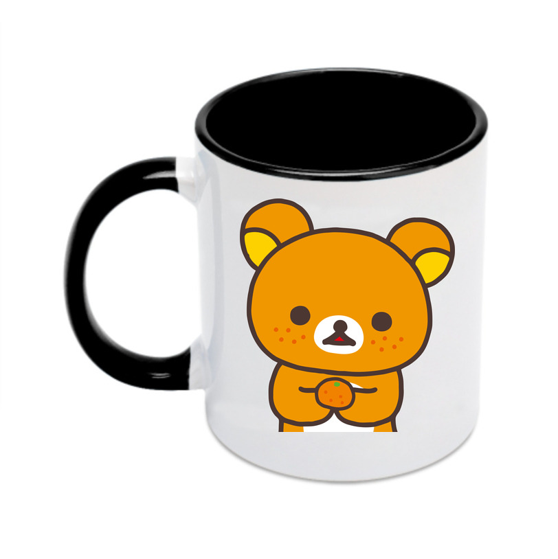（画像用） リラックマ リラックマ キイロイトリ Rilakkuma Korilakkuma Kiiroitori カラーマグカップ