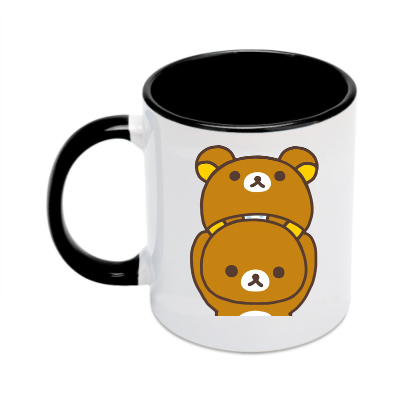 （画像用） リラックマ リラックマ キイロイトリ Rilakkuma Korilakkuma Kiiroitori カラーマグカップ